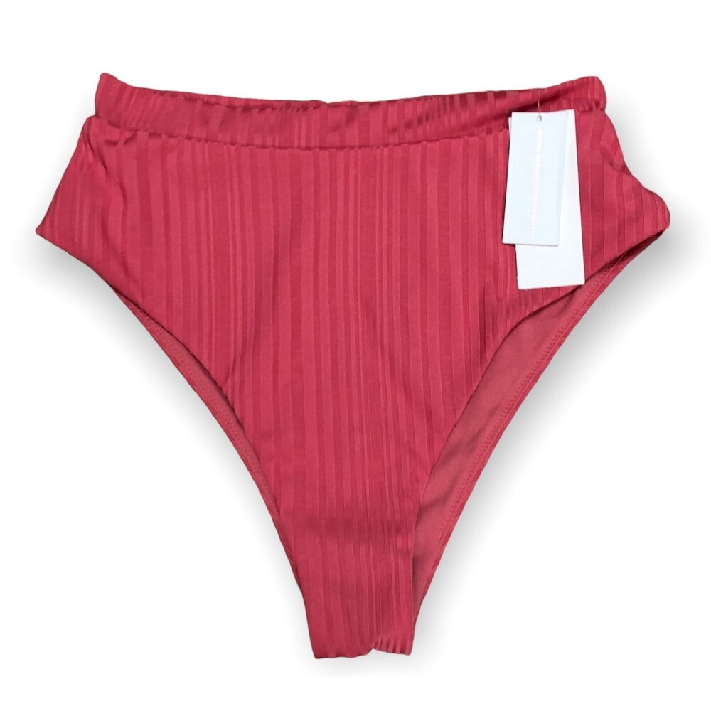 Raisins Juniors' Beach Cove High-Waist Bikini Bottom - Med